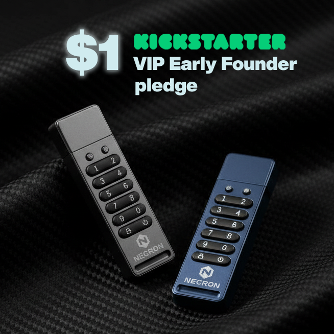 $1 Kickstarter VIP Early Founders pledge